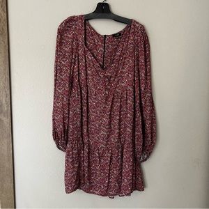 Long sleeve Floral Dress